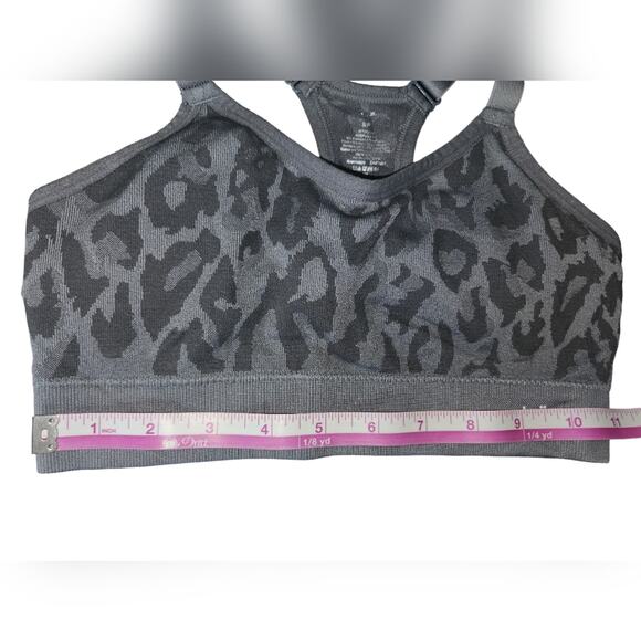 *5 for $25* RYKA Gray Leopard  Racer Back Lightly Padded Sports Bra Size Small‎ - Picture 6 of 7